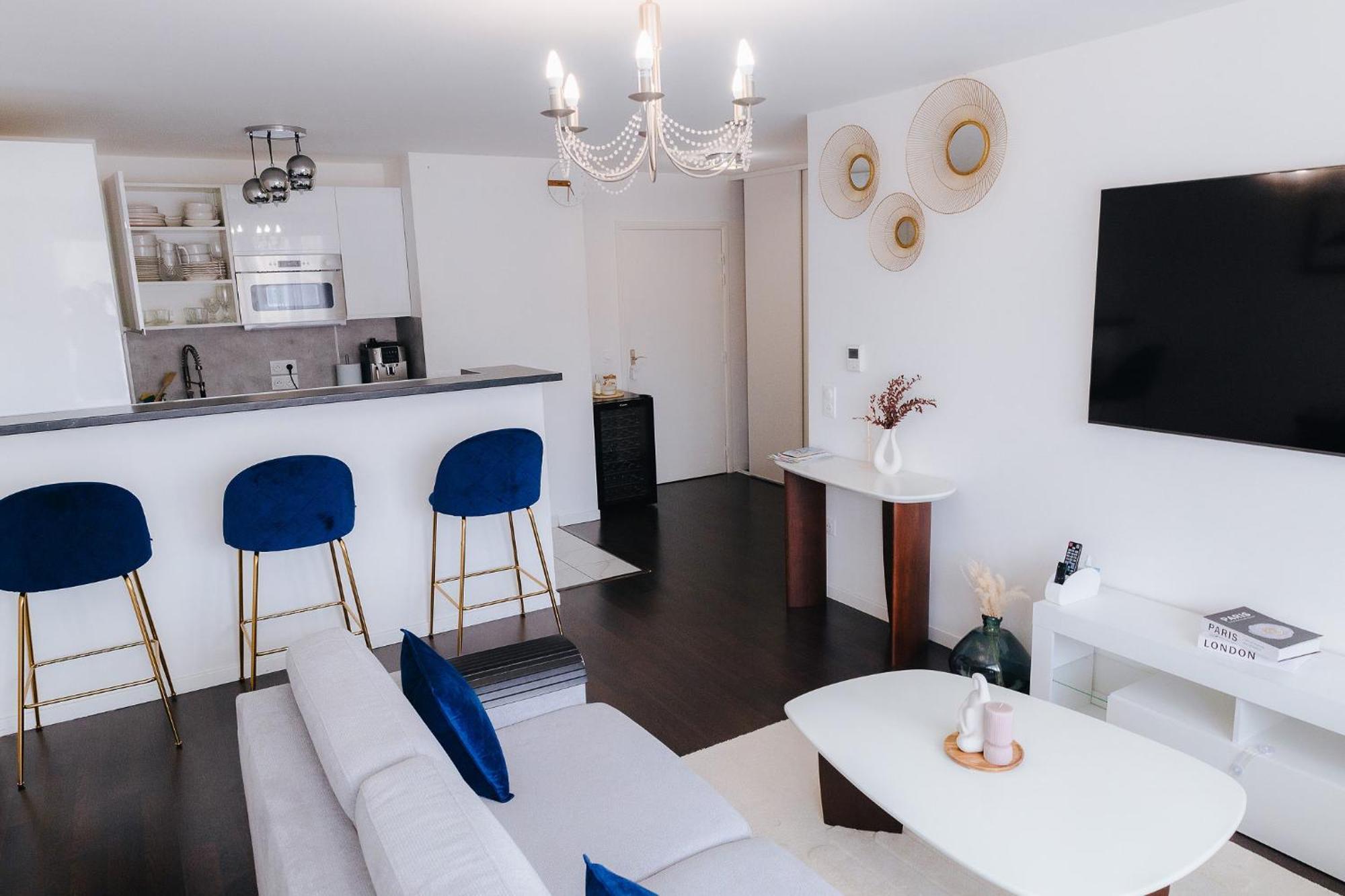 Appartement Luxueux, Neuf & Equipe A Versailles, Saint-Cyr-L'Ecole Ngoại thất bức ảnh